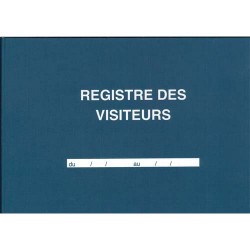 ELV REGISTRE DES VISITEURS 96P 43001