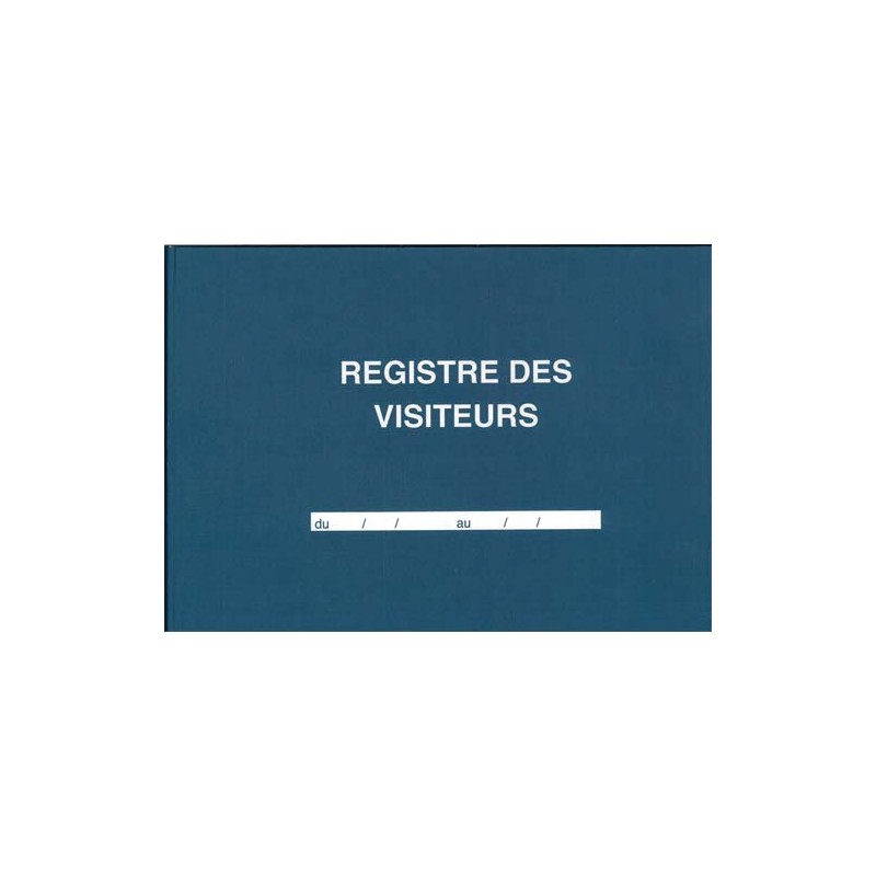 ELV REGISTRE DES VISITEURS 96P 43001