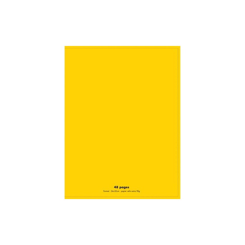 CNQ CAH 24X32 48P SEY PP JAUNE 400006761