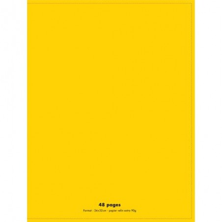 CNQ CAH 24X32 48P SEY PP JAUNE 400006761