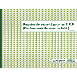 EXA REGISTRE SECURITE POUR ERP 6623E