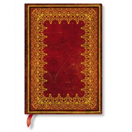PBK CARNET FEUILLE OR GRAND PB5446