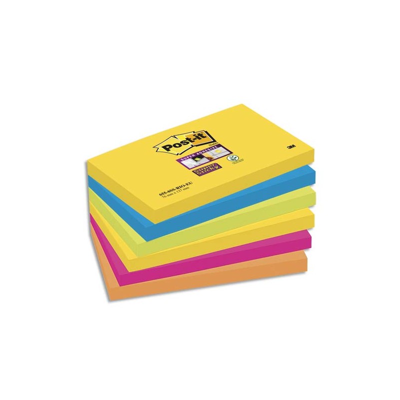 POS L/6 BLOC STICKY RIO 90F 76X127 BP873 POS L/6 BLOC STICKY RIO 90F 76X127 BP873