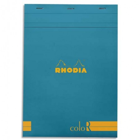 RHO BLOC COLOR A4 140P TURQUOISE 18967