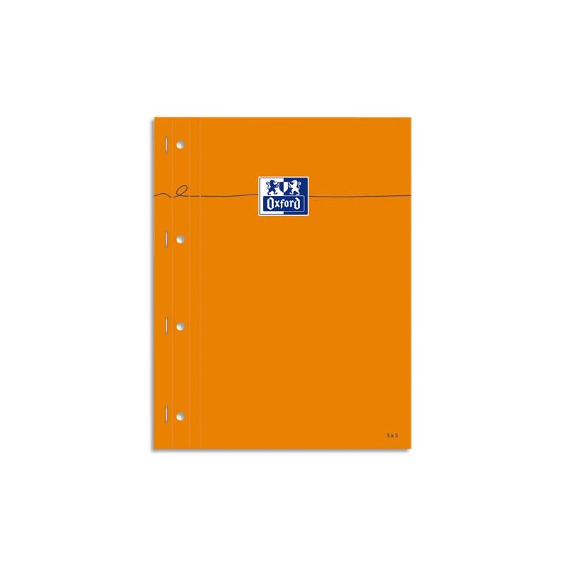 OXF BLOC ETUDIANT 230X297 5X5 100106289 OXF BLOC ETUDIANT 230X297 5X5 100106289