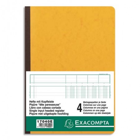 EXA PIQ 4 COL 80P TETE P 29.7X21 17040E