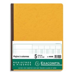 EXA PIQ 5 COL 31 LIGN 80P 32X25CM 4050E