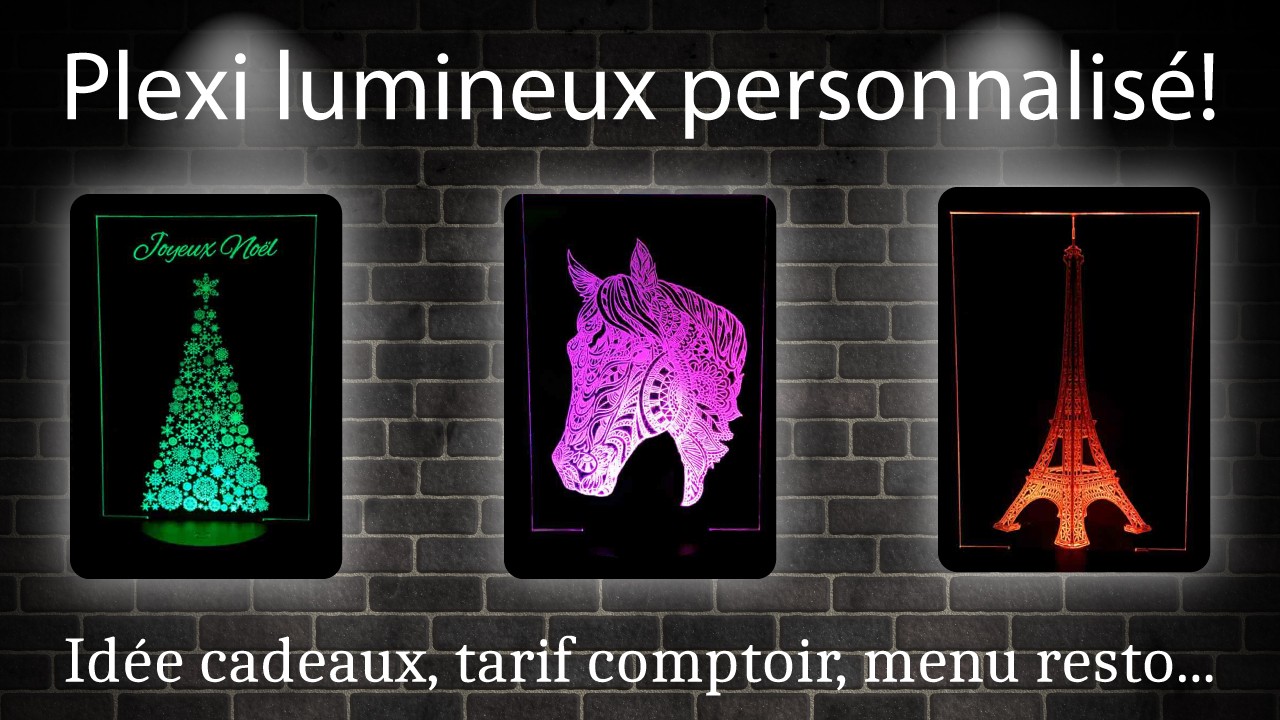 Plexi lumineux