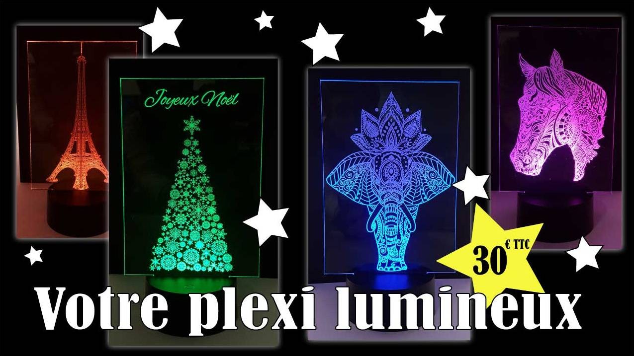 Plexi lumineux