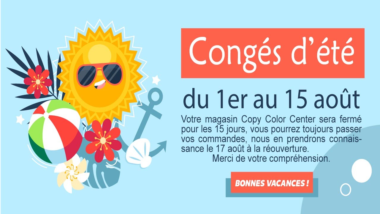 Congés d'été